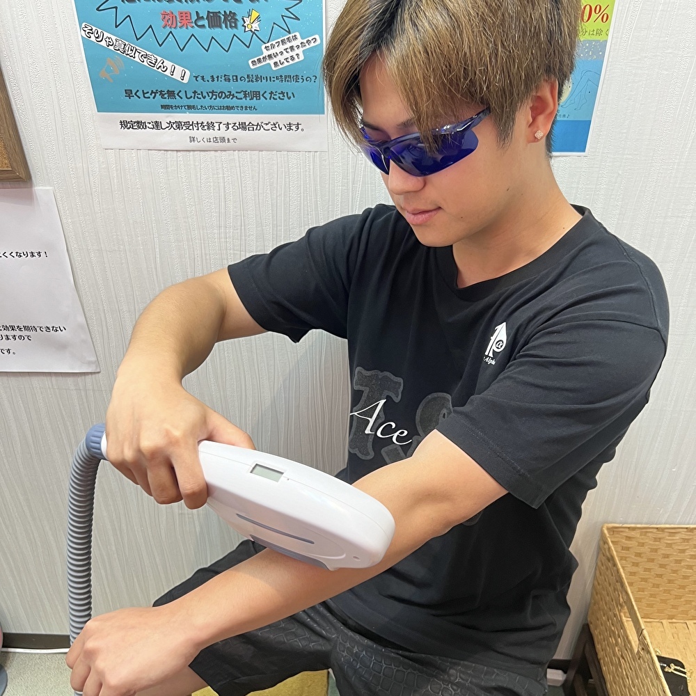 K-nacks 施術中の様子